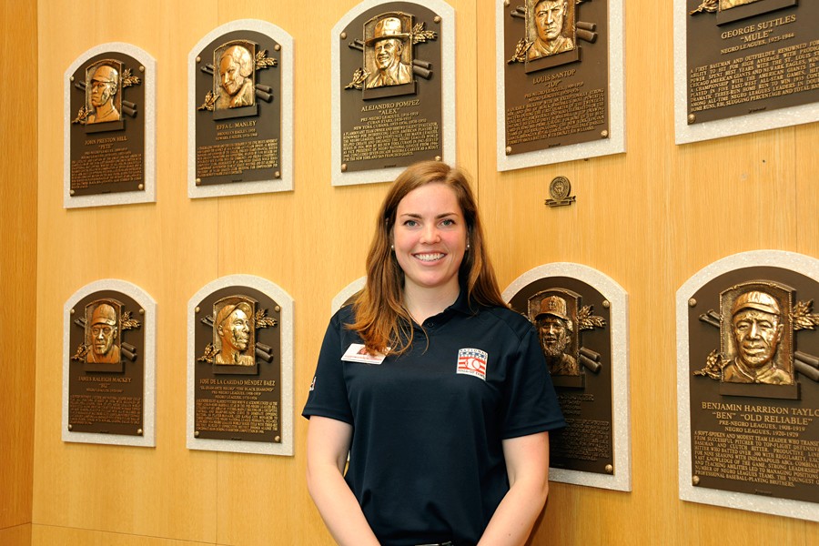 For JHU graduate student, a dream job at baseball's Hall of Fame | Hub