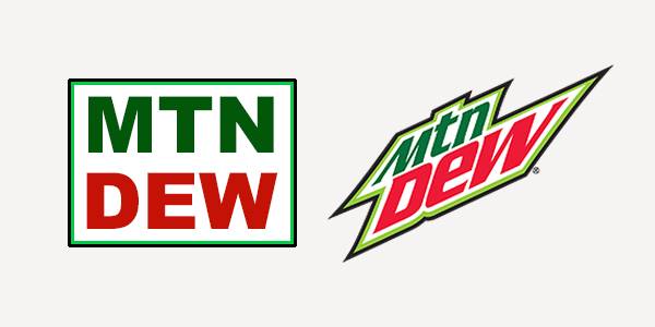Mountain Dew logos