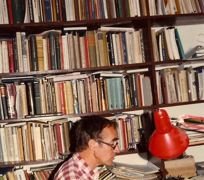 Robert Wilson in the Phoenix Bookshop in 1979