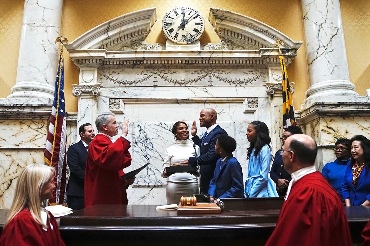 Alum Wes Moore Sworn In As Maryland Governor | Hub