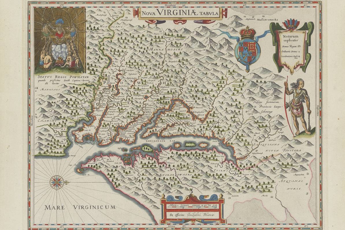 Nova Virginiae Tabula