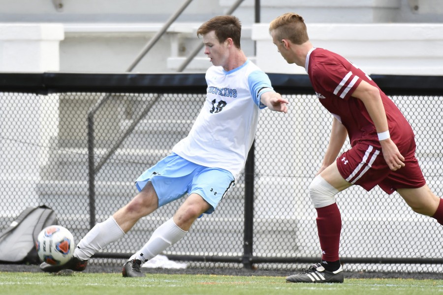 Men's soccer Johns Hopkins heads to NCAA round of 16 for first time