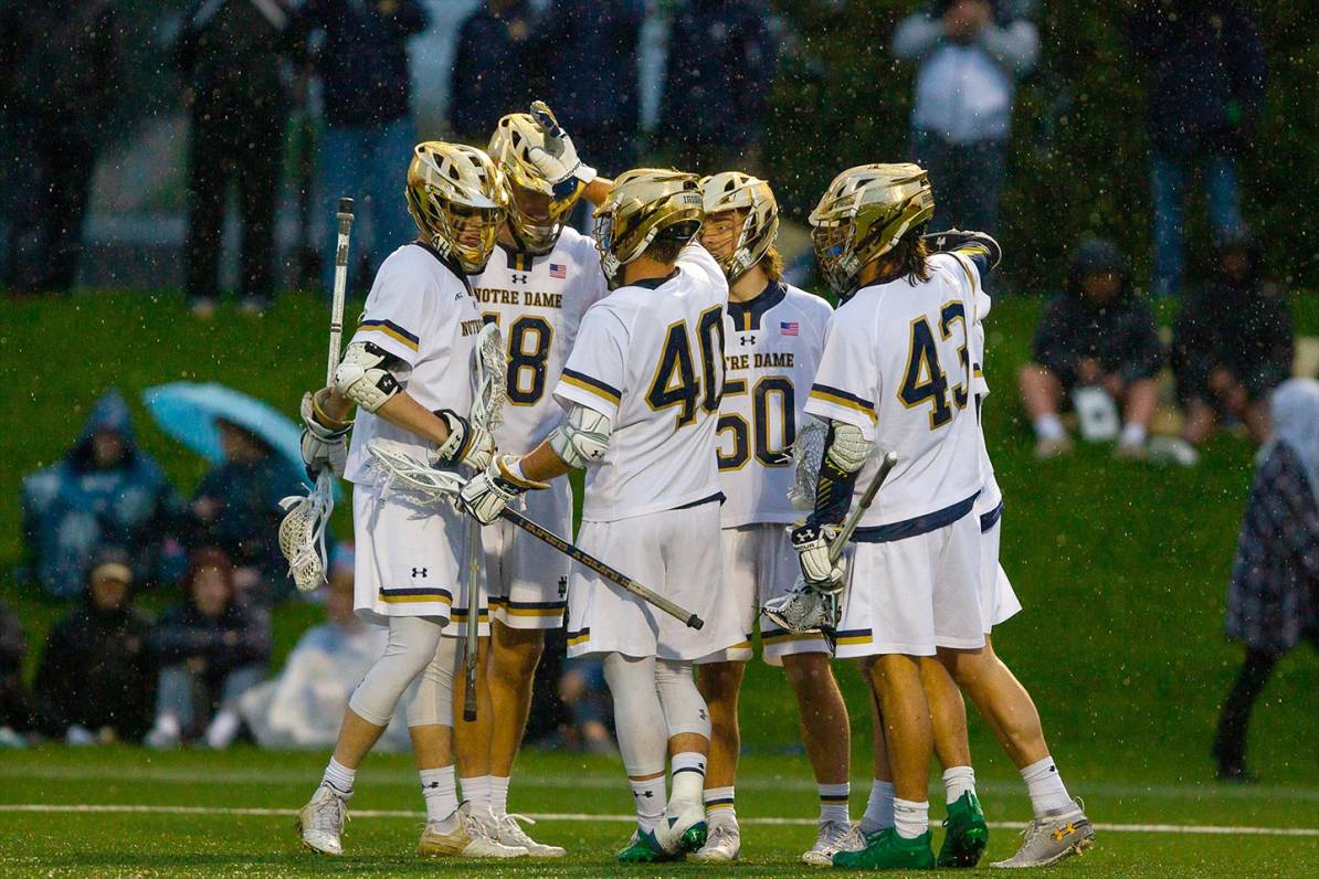 Men's lacrosse Notre Dame rolls past Hopkins in NCAA firstround game