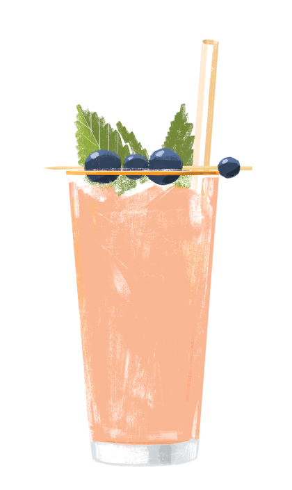 An illustration of a drink