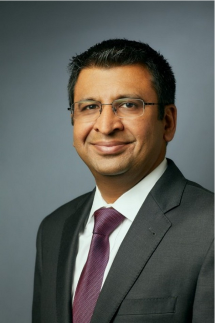 A headshot of Chirag Parikh