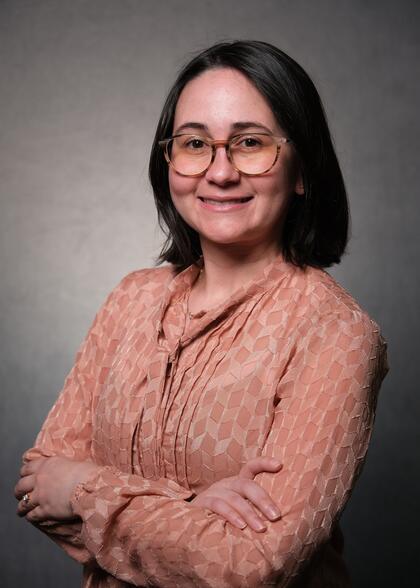 Professional headshot of Angélica Cruz-Lebrón.