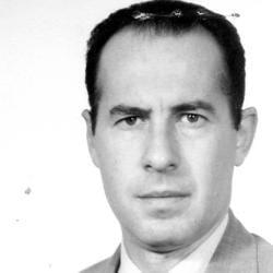 black and white photograph of Larzer Ziff 