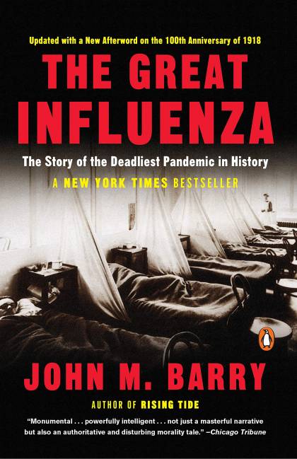 The Great Influenza book cover