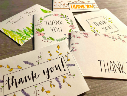 Thank you cards