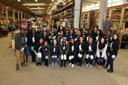 Group photo of volunteers