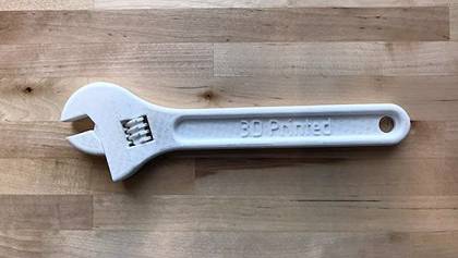 3-D printed wrench