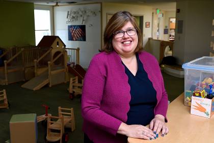 Jeanne Lovy at the Homewood Early Learning Center