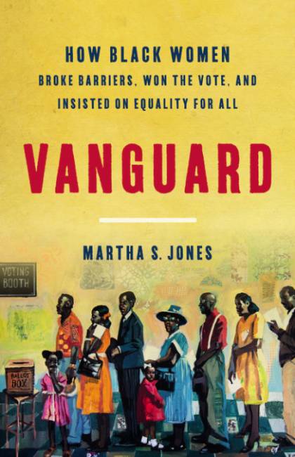 Book cover for 'Vanguard' by Martha Jones