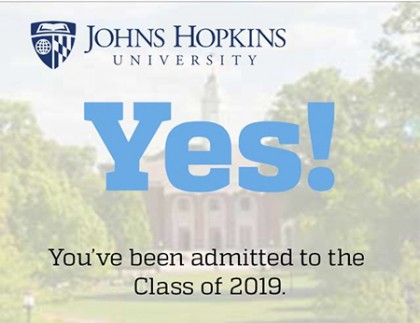 Admissions & Aid  Johns Hopkins University