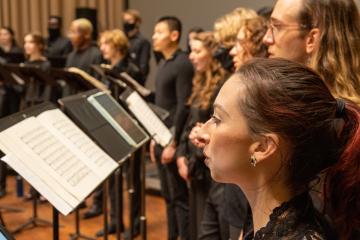 A choir performance