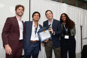 The team behind Scheduling Wizard won a $3,000 HopStone Capital Award