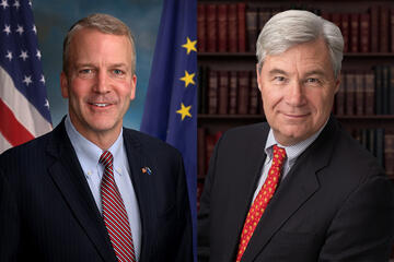 U.S. Sens. Dan Sullivan and Sheldon Whitehouse