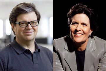 Yann LeCun and Kara Swisher