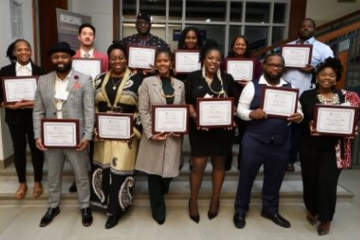 Group photo of Bunting Fellows