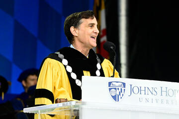 Johns Hopkins University President Ron Daniels