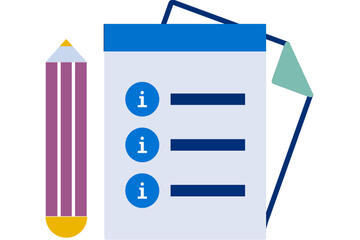 Survey and pencil