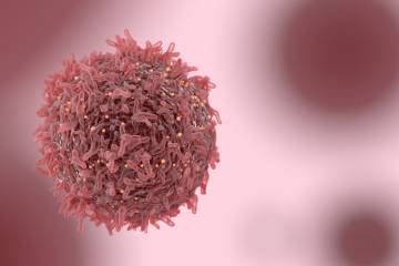 Illustration of cancer cell