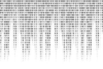 Algorithm binary cascade of 0s and 1s