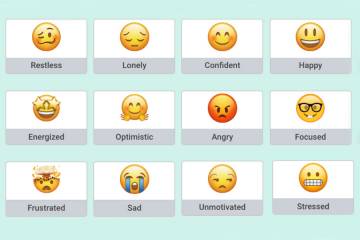Emoji used in app for K-12 students