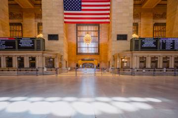 Empty Grand Central Station