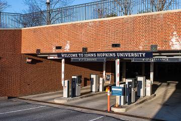Entrance to the South Garage