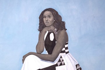 Official painted portrait of Michelle Obama
