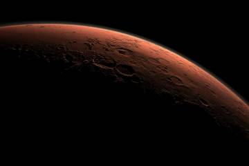 Dawn on Mars