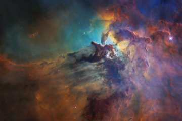 Colorful image of stardust 