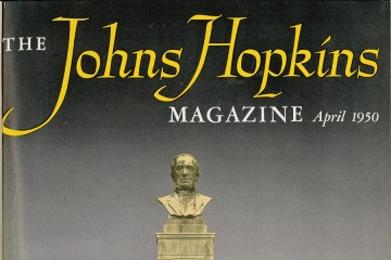Cover image from the original Johns Hopkins Magazine