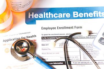 Generic image of healthcare benefits form