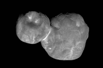 Ultima Thule image from New Horizons