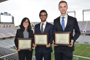 From left: Barbara Kim, Anshul Subramanya, and Stephen Johannesson