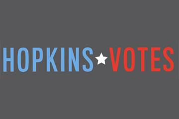 Hopkins Votes logo