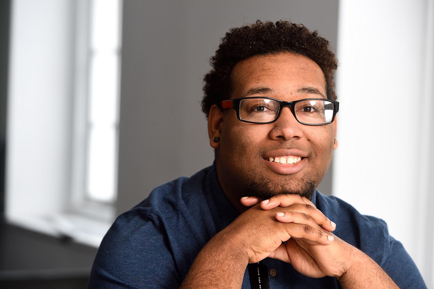 Malik Johnson helps first-gen college students find their way | Hub