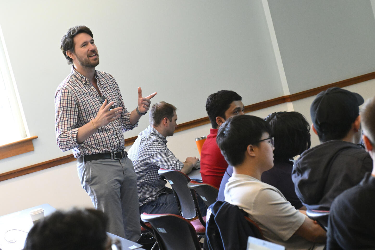 Michael Rushanan teaches the cybersecurity class
