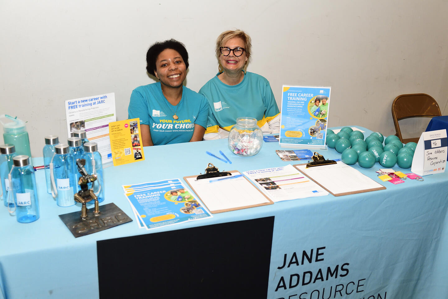 Vendors at the HopkinsLocal job fair