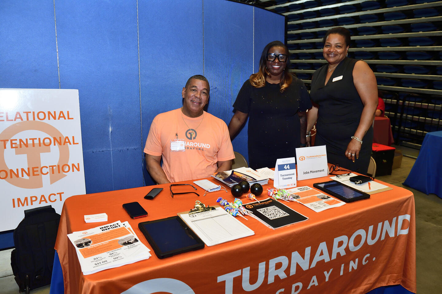 Vendors at the HopkinsLocal job fair