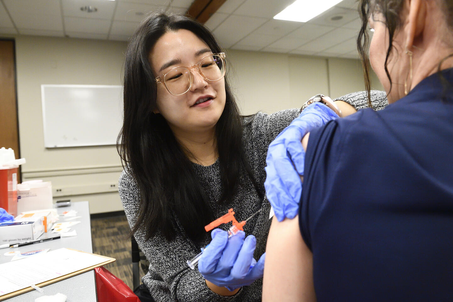 Vaccines administered in conjunction with the expungement clinic