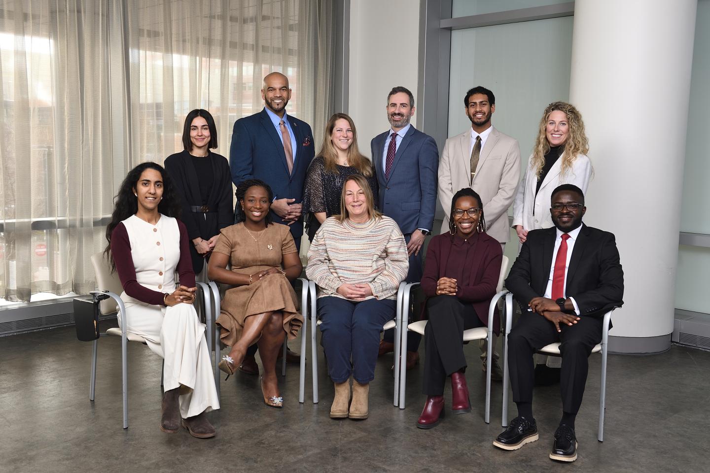 A group photo of the 2025 Community Service Award winners