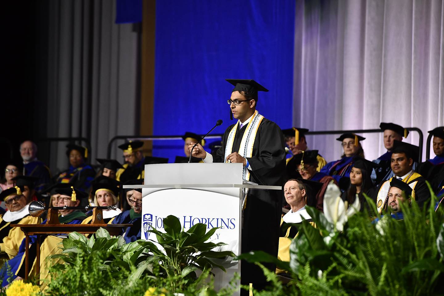 Commencement speaker Zanir Habib