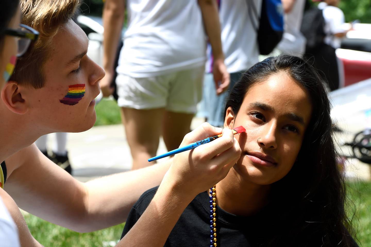 Hopkins community marches at Pride