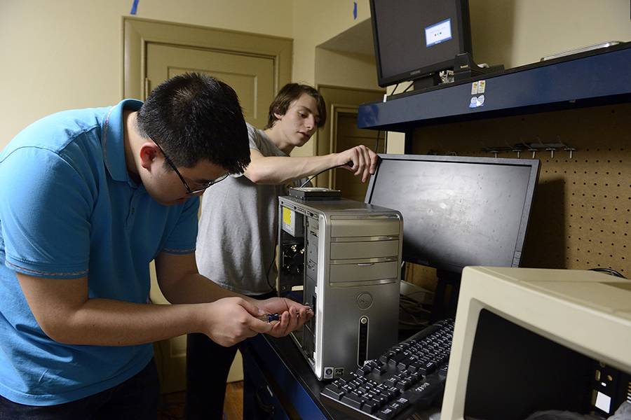 Reboot for old devices JHU students restore donate used computers Hub