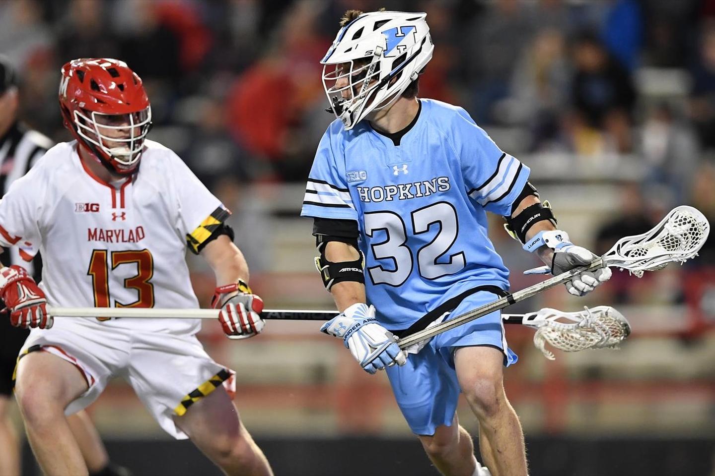 Men's lacrosse Attackman Joey Epstein leads Hopkins' allBig Ten