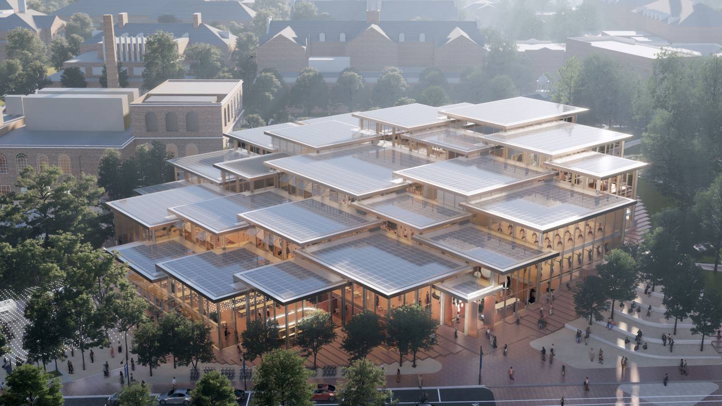 Design concept selected for Hopkins Student Center | Hub