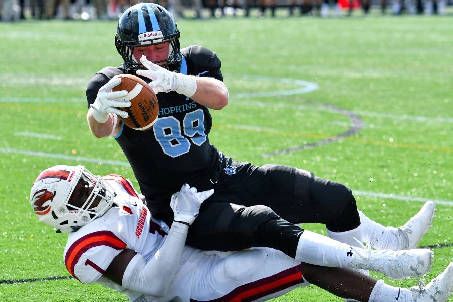 Football: Fourth-quarter comeback lifts Johns Hopkins to thrilling win ...